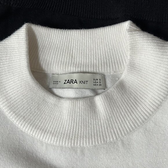 Zara Reflective Colorblock Pullover Sweatshirt - Picture 6 of 8